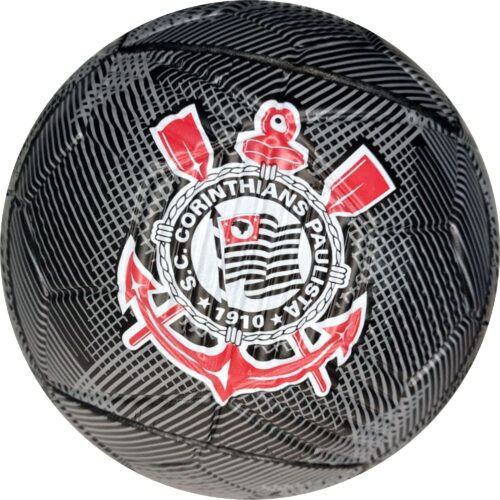 Bola Futebol PVC/PU Pro Nº5 Preta - Corinthians  - Image 2